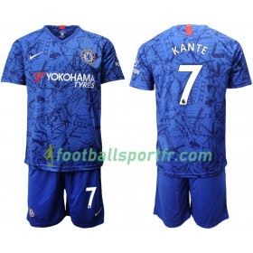 Tenue Chelsea Kante 7 Enfant Domicile 2019-2020 Maillot de Foot